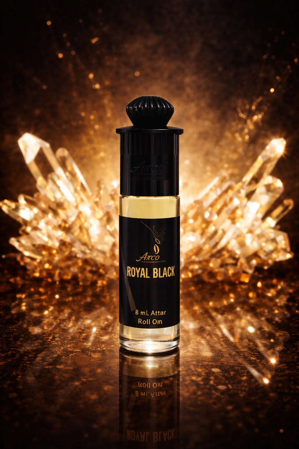 Royal Black Premium Attar Roll-On Perfume Oil 8ml – Long Lasting Alcohol Free Luxury Fragrance - Image 4 - Ruby Online