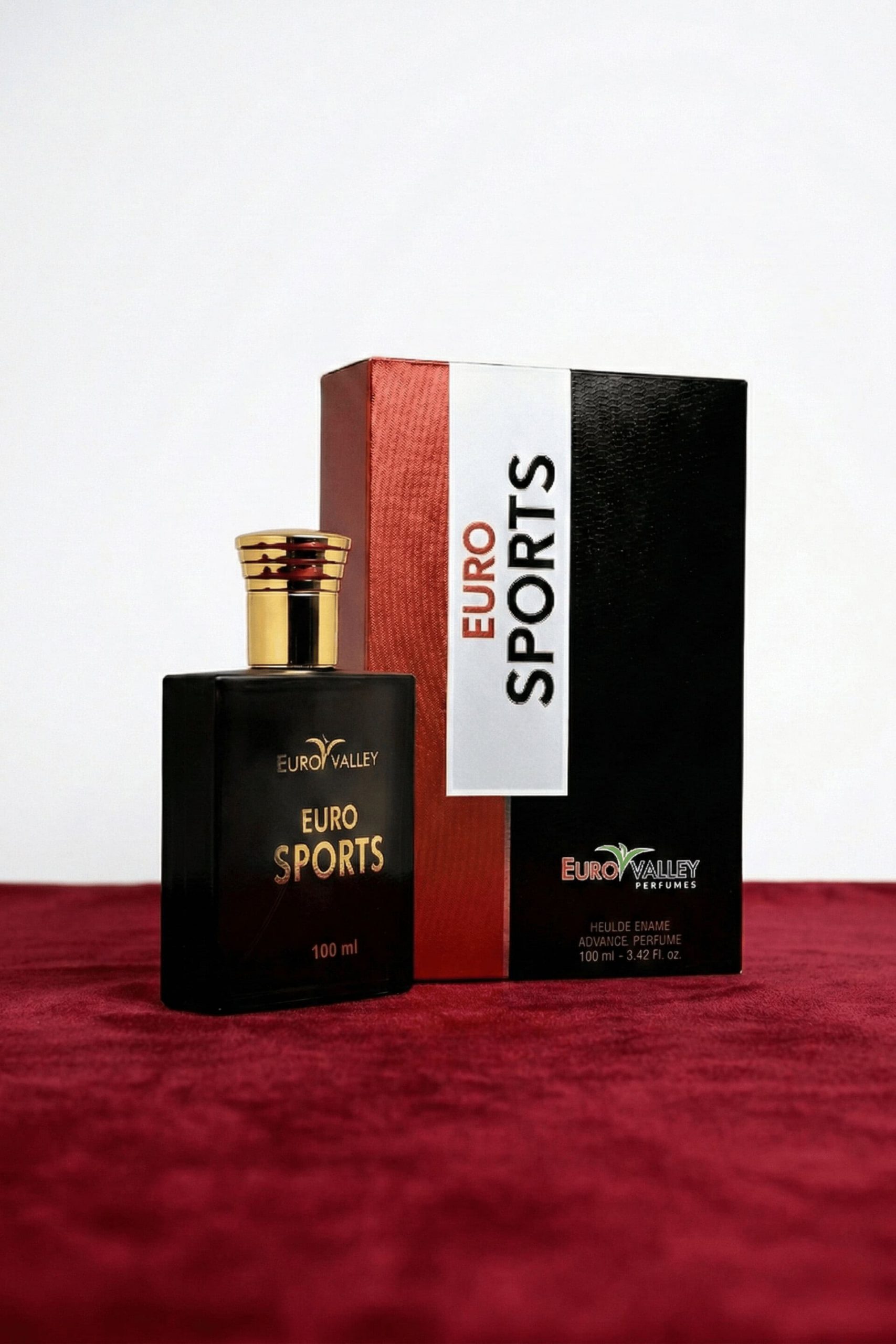 Euro Valley Euro Sports Eau de Parfum 100ml – Premium Matte Black Luxury Fragrance for Men - Image 5 - Ruby Online