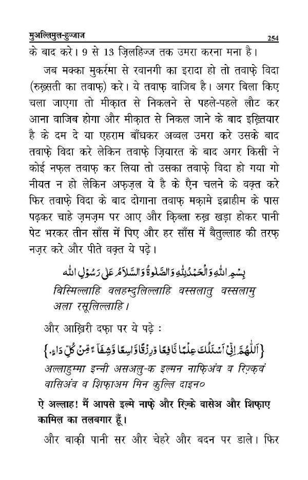 Muallimul Hujjaj Islamic Hajj Guide Book in Hindi – Premium Religious Learning Edition - Image 7 - Ruby Online
