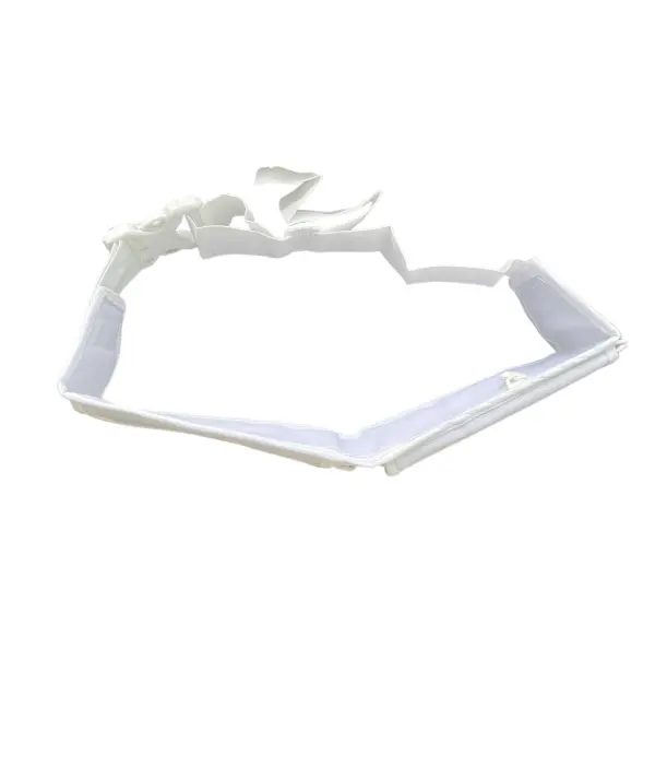 Ruby White Ihram Belt with Dual Pouches – Adjustable Washable Hajj & Umrah Utility Waist Belt - Image 6 - Ruby Online