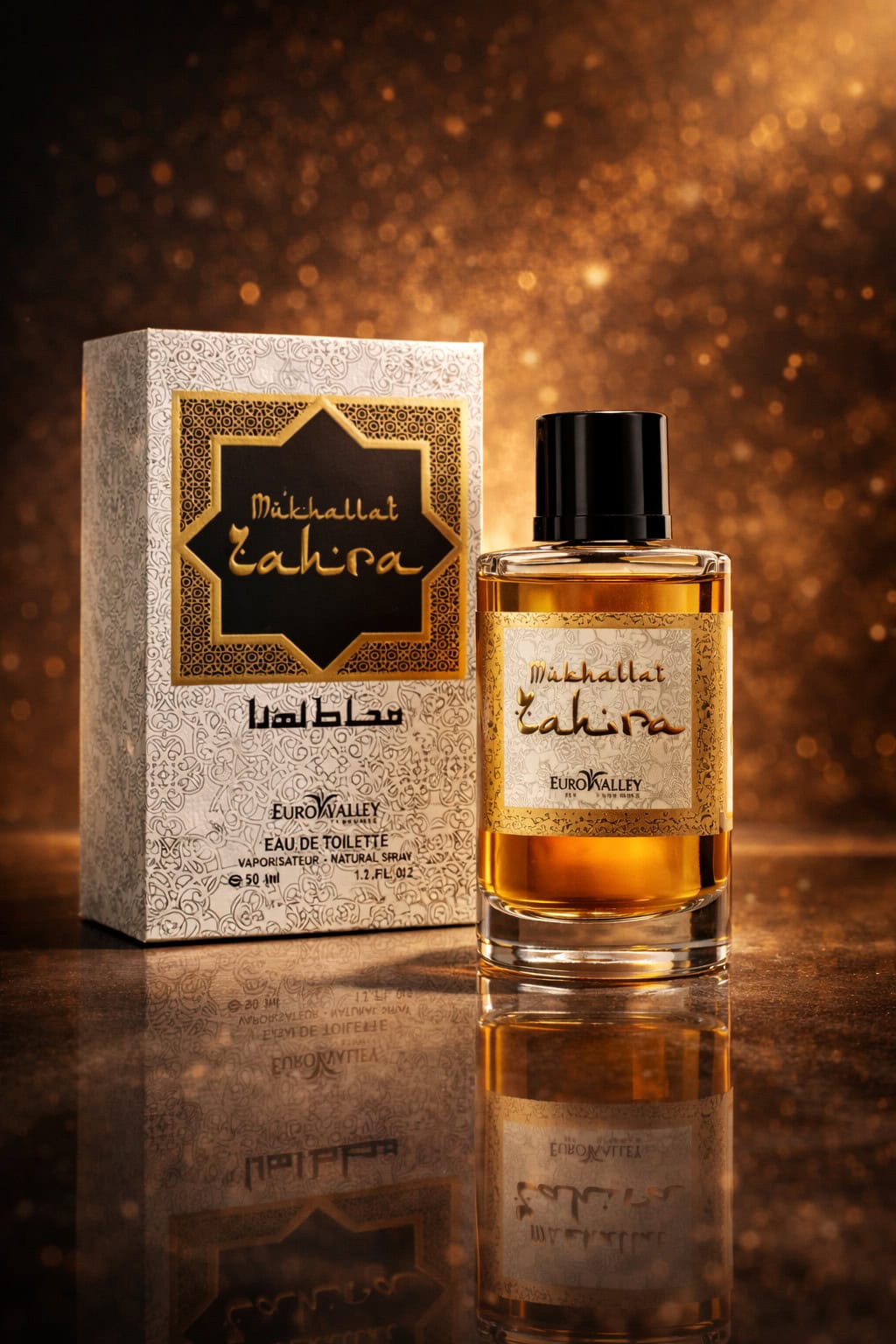 Euro Valley Mukhallat Zahira Eau de Toilette 50ml – Luxury Arabian Amber Fragrance - Image 4 - Ruby Online