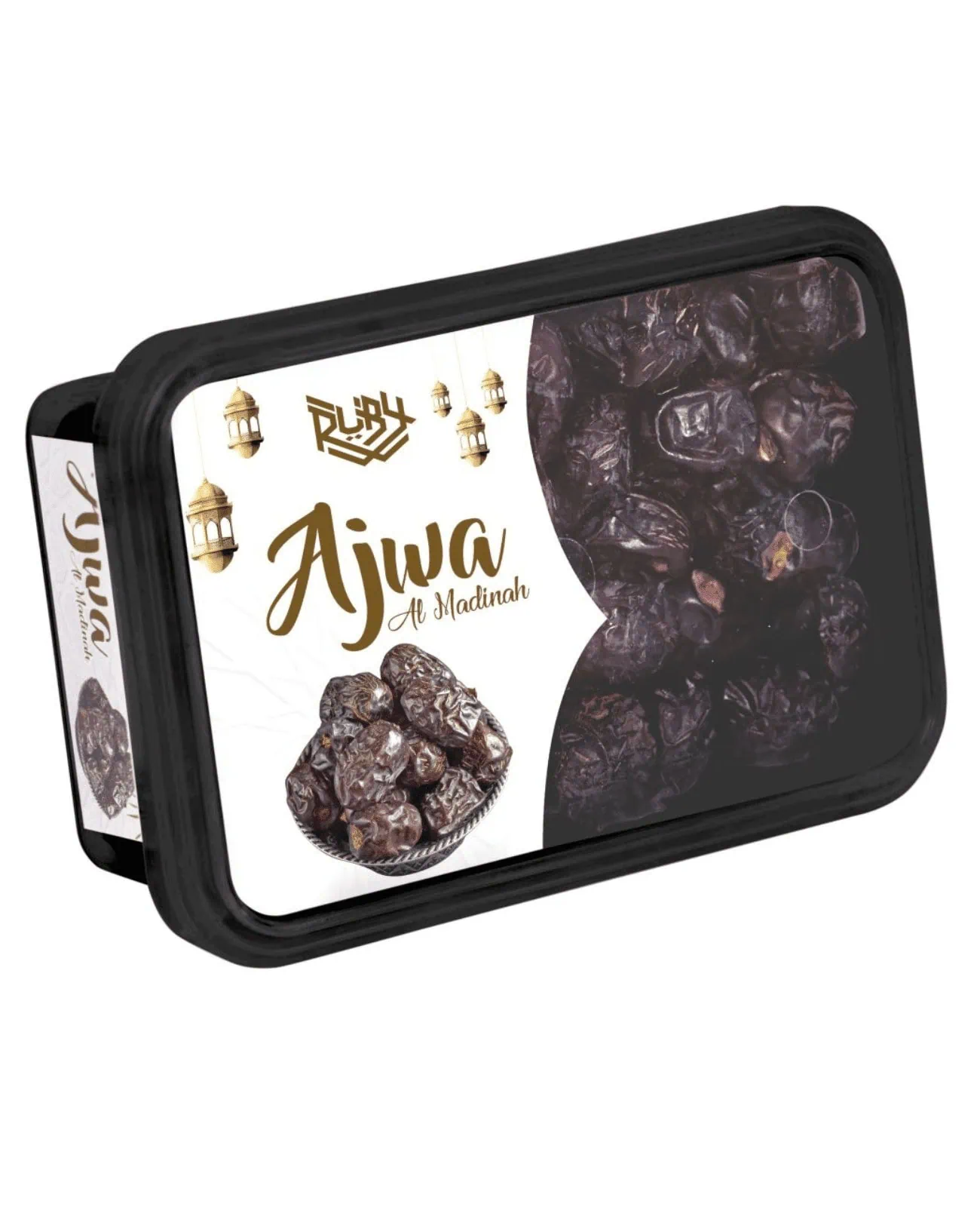 Premium Ajwa Dates from Madinah – 500g and 1kg Fresh Soft Khajoor in Airtight Container - Image 2 - Ruby Online