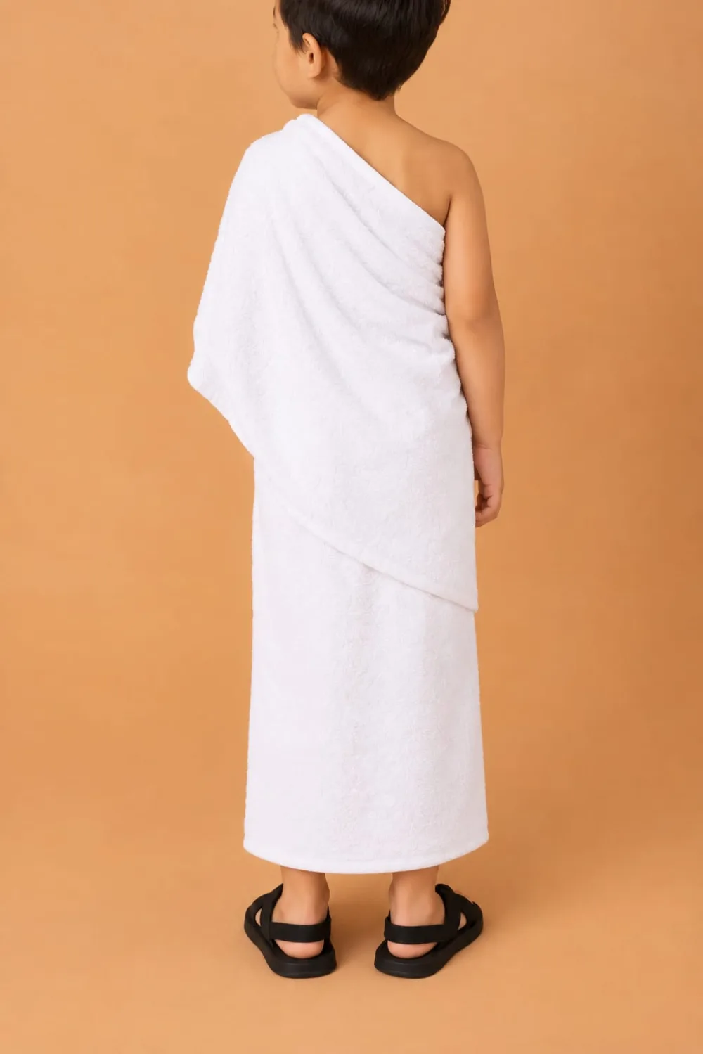 Kids Ihram Set (Islamic Pilgrimage Garment for Boys / Hajj & Umrah Towel Set) - (36" x 72") - Image 4 - Ruby Online