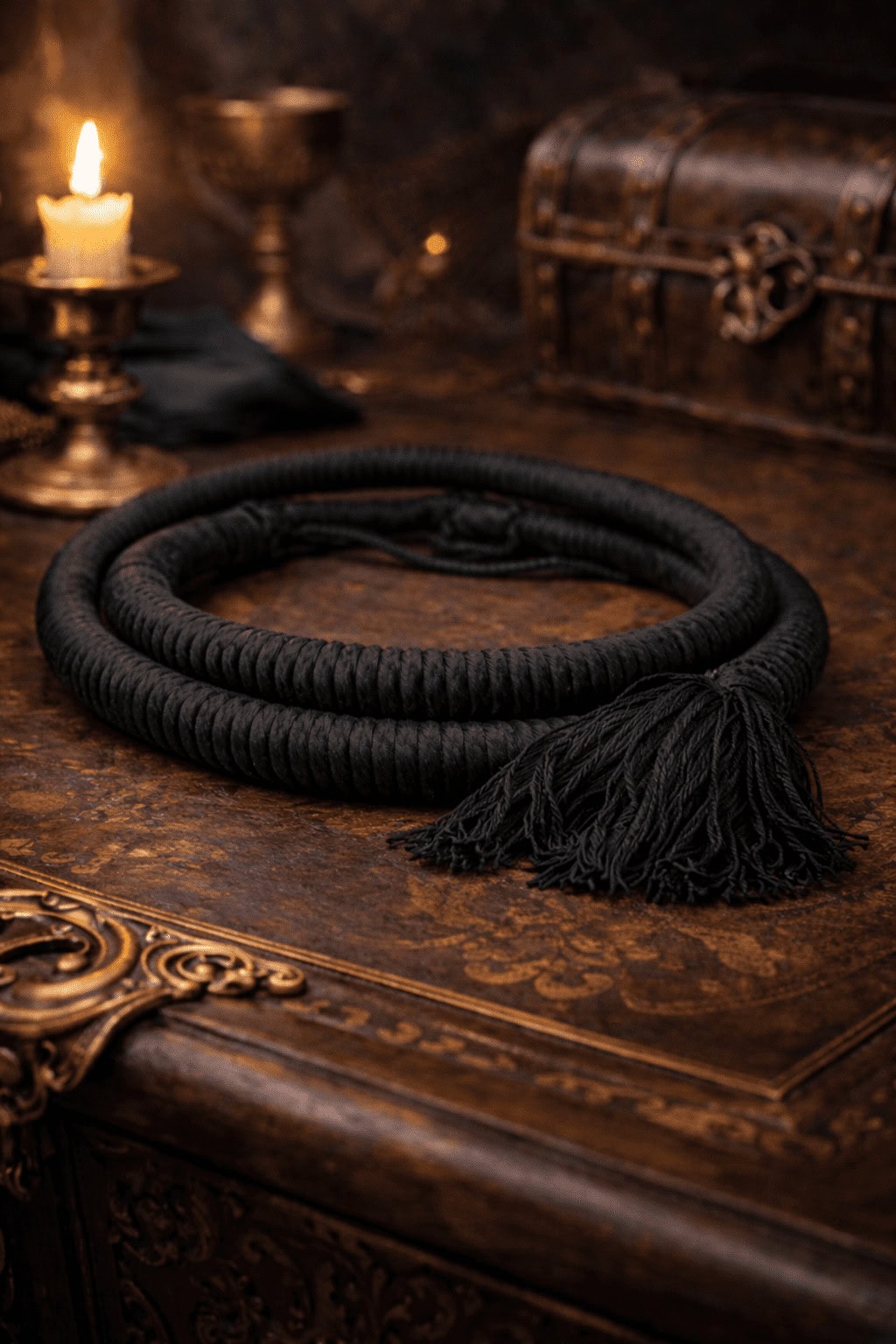 Classic Black Arabian Iqal for Men – Traditional Double-Cord Arabic Headband with Tassel Finish - Image 3 - Ruby Online